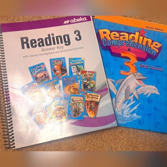 Abeka Reading 3 Answer Key and Reading Comprehension Teacher Key - Picture 1 of 1